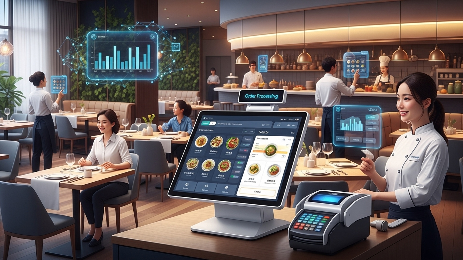 Zilicius Captain Ordering App empowering restaurant staff with digital order taking, table management, instant kitchen communication, and seamless POS integration for faster, more accurate, and efficient service.