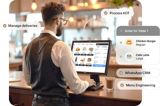 Improve billing accuracy and customer experience with integrated restaurant payment management software.