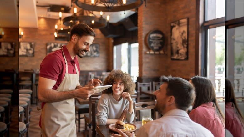 Restaurant captain ordering application with table order management and POS integration
