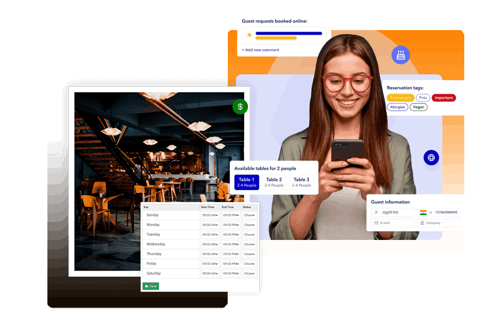 Restaurant centralized management software, displaying multi-outlet operations, centralized inventory control, sales reports, customer data, employee management, and real-time business insights through a single dashboard.
