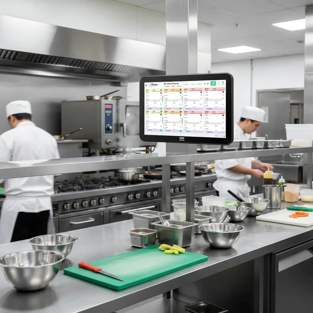 Real-time kitchen order tracking and workflow management