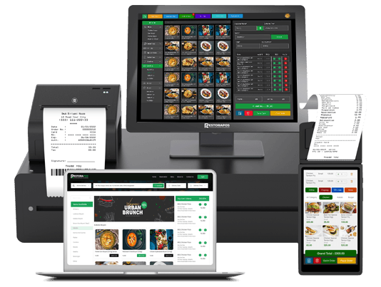Cloud-based POS software for restaurant and retail business management