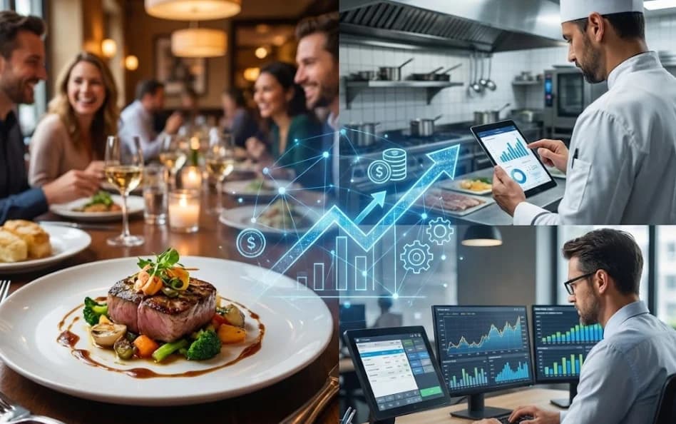 Restaurant Management Software Dashboard for POS, Inventory Management and Multi Outlet Restaurant Operations