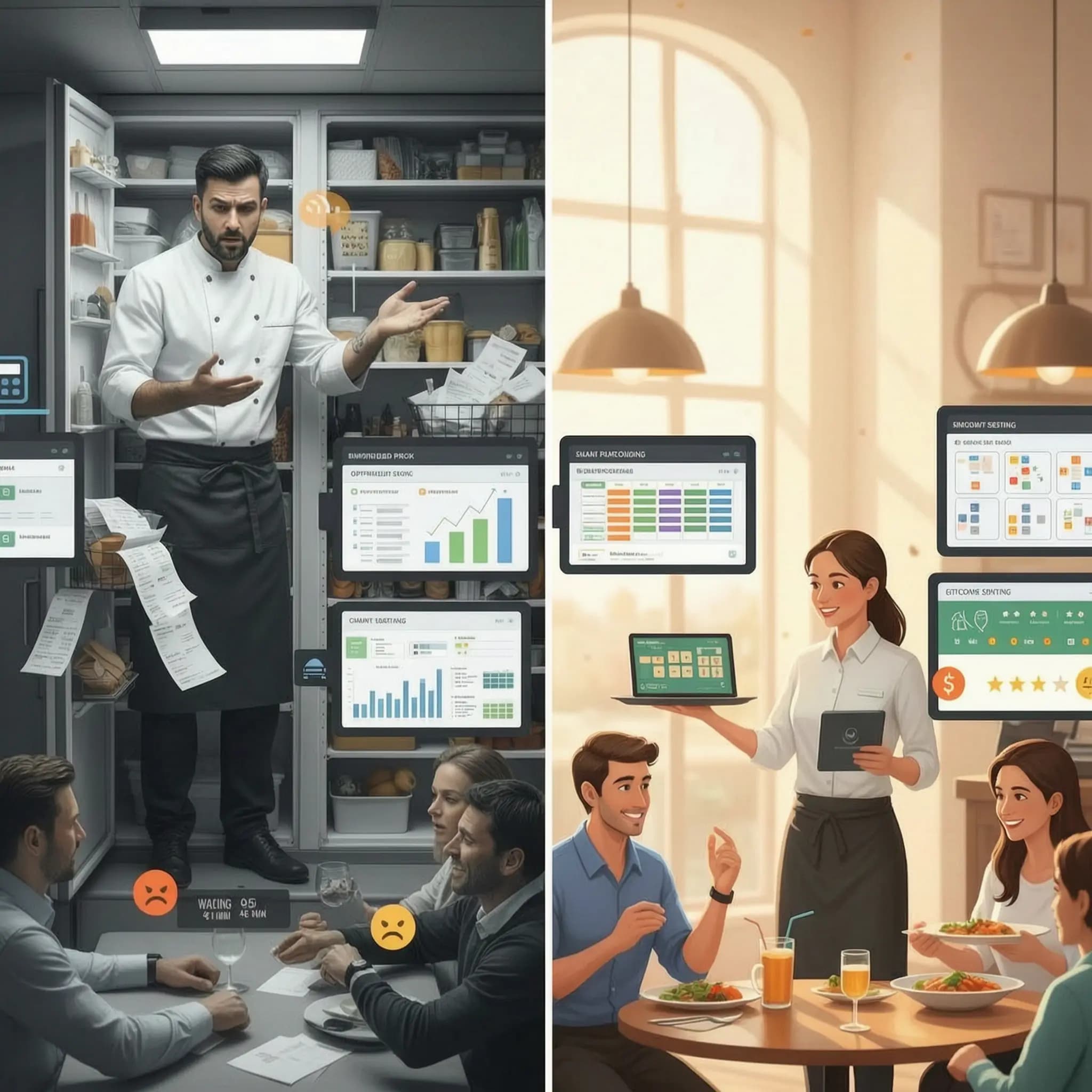 Restaurant Management Software Dashboard for POS Billing, Inventory Management and Restaurant Operations