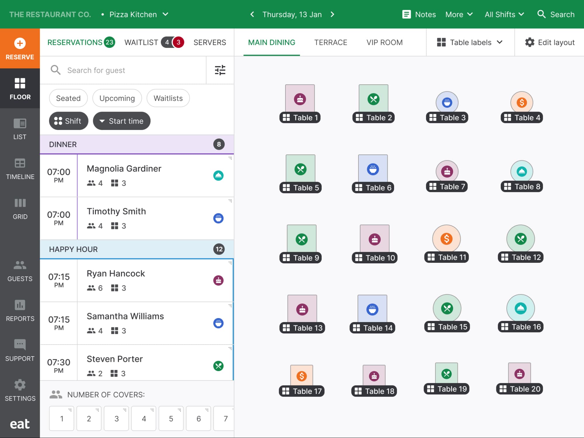 Restaurant Reservation Management System