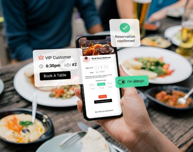 Manage table reservations, guest bookings, and waitlists efficiently with real-time reservation tracking.