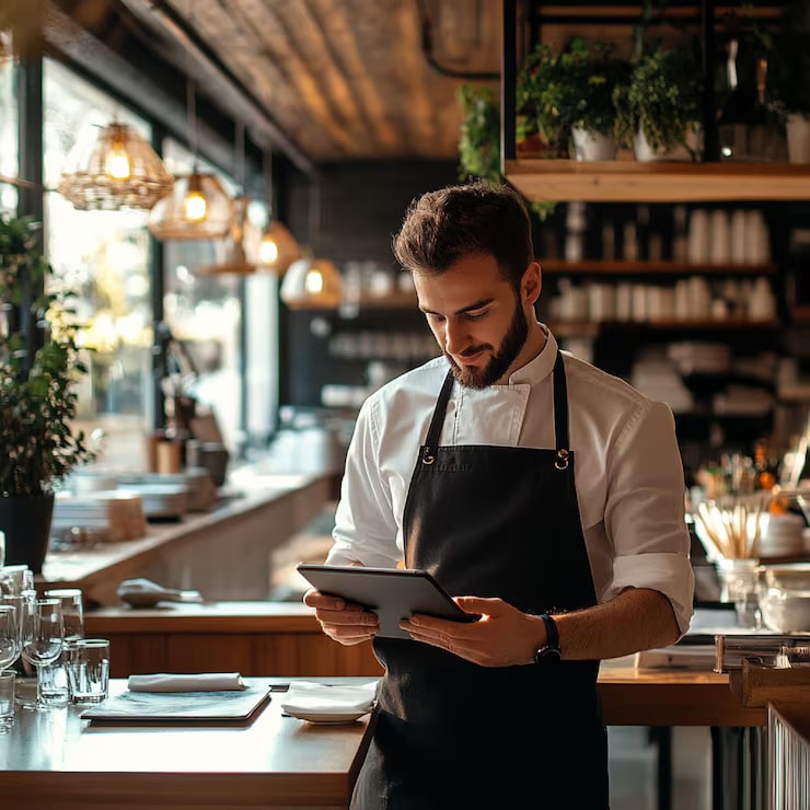Restaurant captain ordering software dashboard for table order management and POS integration