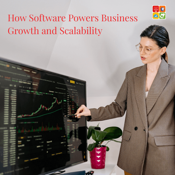 How software powers business growth and scalability