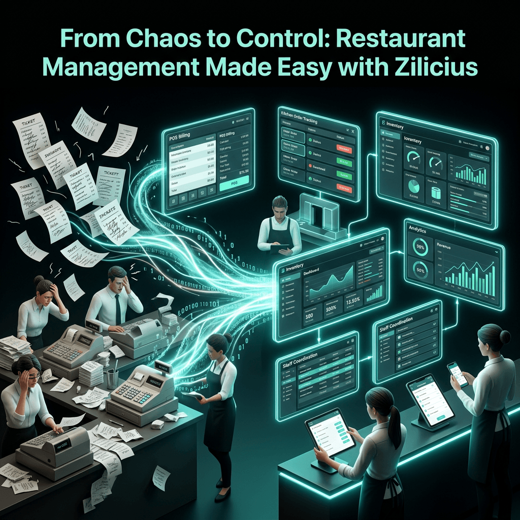 From Chaos to Control: Restaurant Management Made Easy with Zilicius