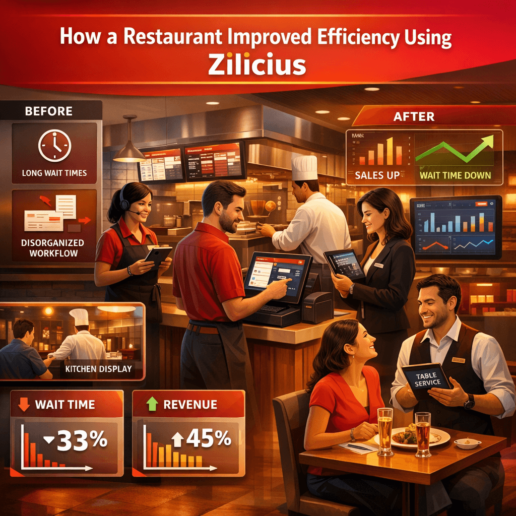 Case Study: How a Restaurant Improved Efficiency Using Zilicius