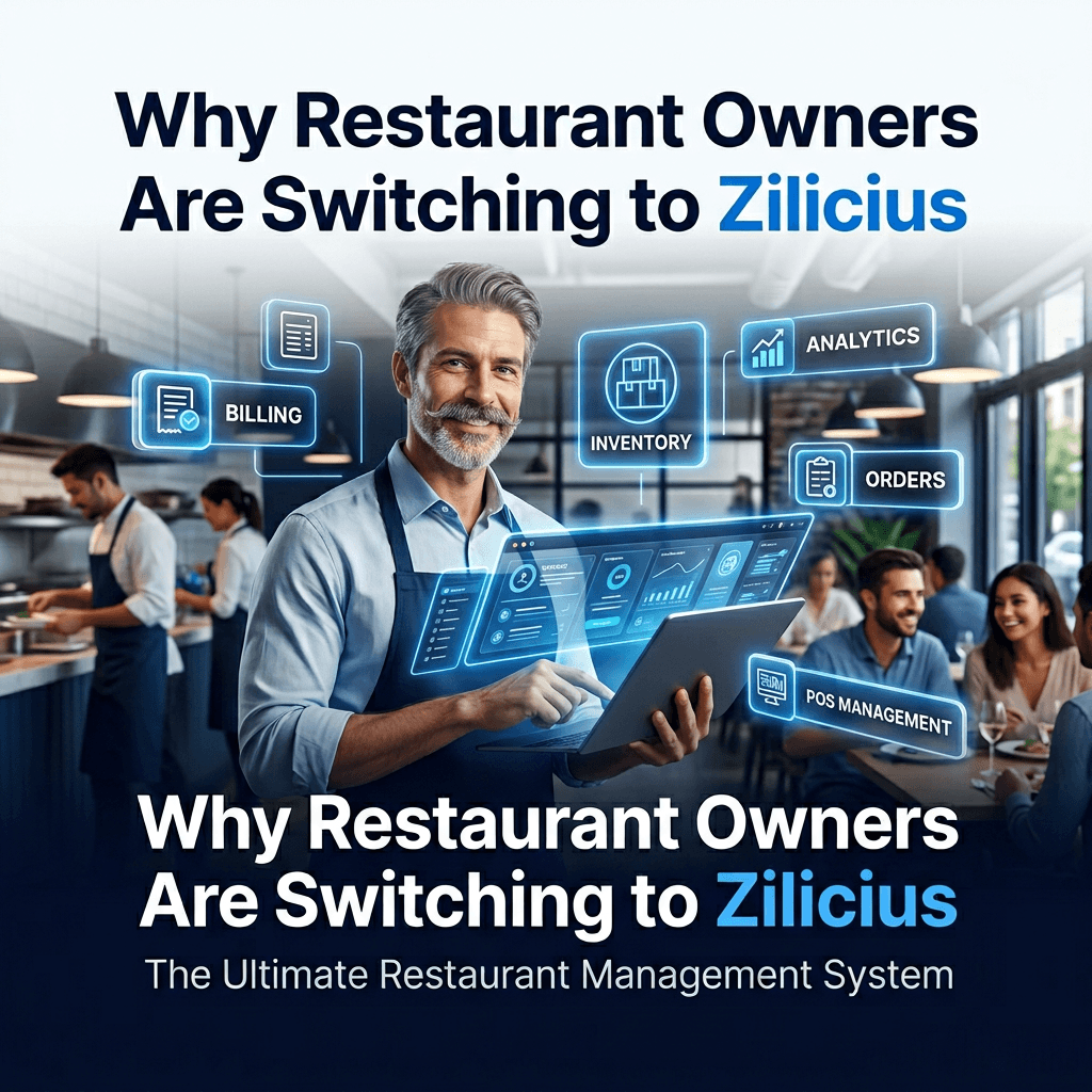 Why Restaurant Owners Are Switching to Zilicius: The Ultimate Restaurant Management System