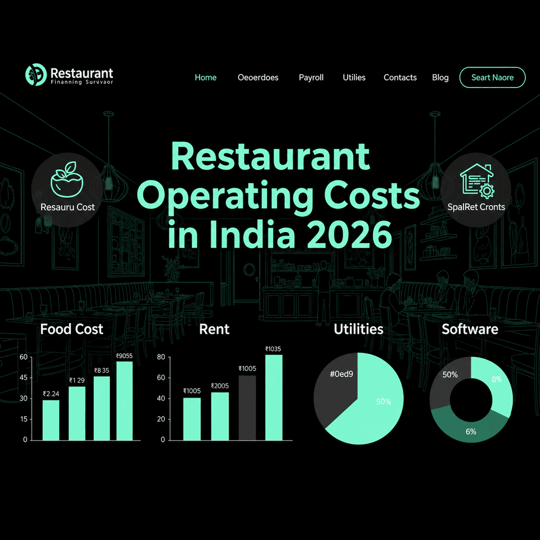 How Much Does It Cost to Run a Restaurant in India? A Complete Breakdown for 2026