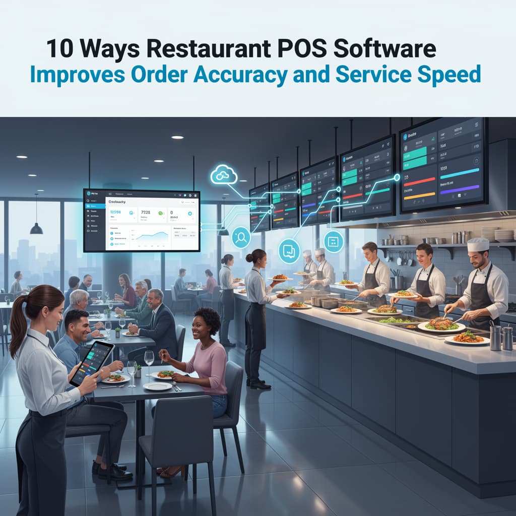 10 Ways Restaurant POS Software Improves Order Accuracy and Service Speed