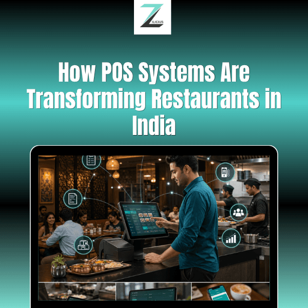 Modern Indian restaurant using a POS system to manage billing, orders, inventory, kitchen operations, payments, and sales analytics.